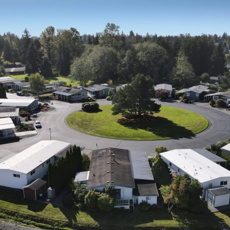 Park Village Aerial homes